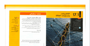 حل درس الالكترونات ومستويات الطاقة للصف الثامن