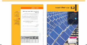 حل درس موارد الطاقة المتجددة للصف السادس