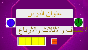 حل درس الانصاف والاثلاث و الارباع للصف الثاني 210 حل درس الانصاف والاثلاث و الارباع للصف الثاني