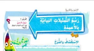 حل درس رسم التمثيلات البيانية بالاعمدة رياضيات الصف الأول