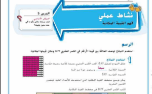 حل درس فهم القيمة المكانية للصف الخامس 57 حل درس فهم القيمة المكانية للصف الخامس