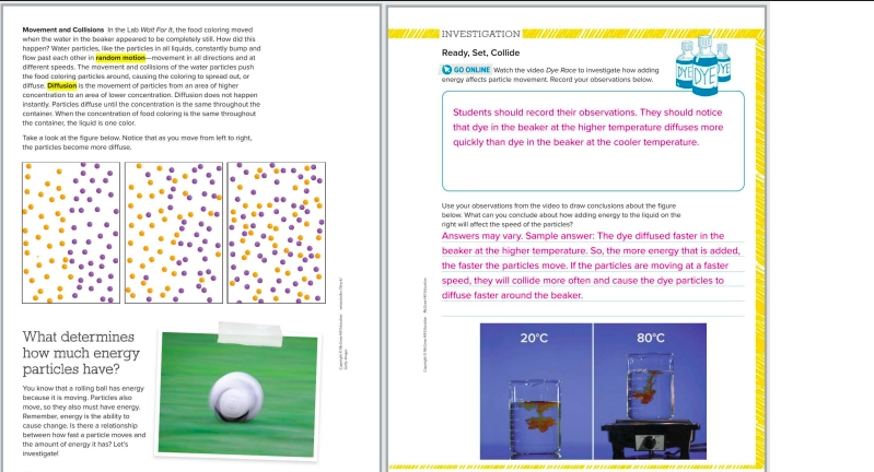 inspire science grade 6 answer key