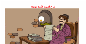 شرح قصيدة غذوتك مولودا بالتفصيل