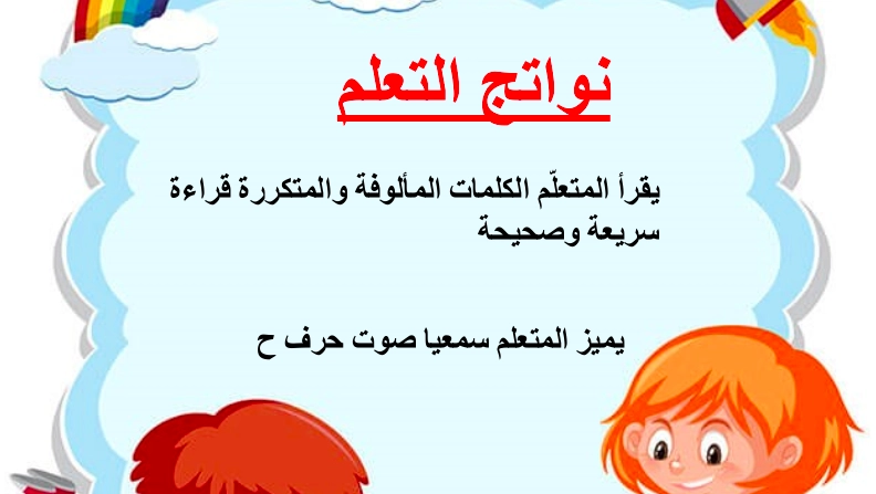 أهداف حل درس حلزون يجد له صديقا
