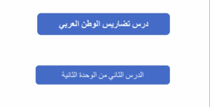 حل درس تضاريس الوطن العربي الصف التاسع