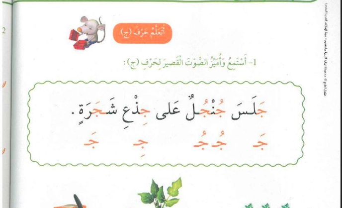 حل درس جنجل يبحث عن جوهرته