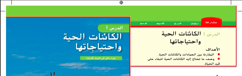 حل درس الكائنات الحيه واحتياجاتها علوم صف ثالث 1 نواتج التعلم حل درس الكائنات الحيه واحتياجاتها علوم صف ثالث