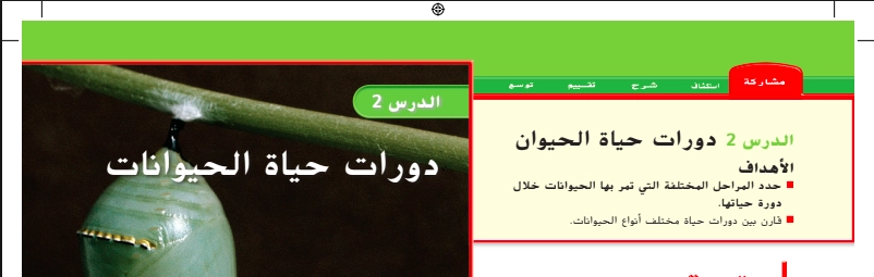 حل درس دورات حياة الحيوانات علوم صف ثالث 1 نواتج التعلم حل درس دورات حياة الحيوانات علوم صف ثالث