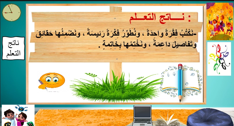 حل درس كتابة فقرة التنظيم لغة عربية الصف الثالث 1 نواتج التعلم حل درس كتابة فقرة التنظيم لغة عربية الصف الثالث