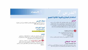 حل درس استخدام النماذج والقيمه المكانيه في الجمع للصف الرابع