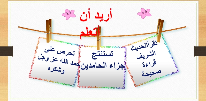 نواتج التعلم حل درس حمد الله على نعمه