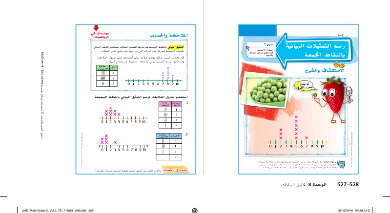 حل درس رسم المخططات الخطية رياضيات صف ثاني 1 حل درس رسم المخططات الخطية