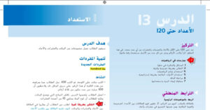 حل درس الاعداد حتى 120 للصف الاول 37 حل درس الاعداد حتى 120 للصف الاول