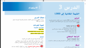 حل درس القيمة المكانية إلى 1000 للصف الثاني 37 حل درس القيمة المكانية إلى 1000 للصف الثاني