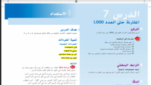 حل درس المقارنة حتى العدد 1000 للصف الثاني 35 حل درس المقارنة حتى العدد 1000 للصف الثاني