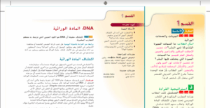 حل درس DNA المادة الوراثية للصف التاسع متقدم