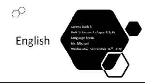حل درس Language focus اللغة الإنجليزية الصف الخامس