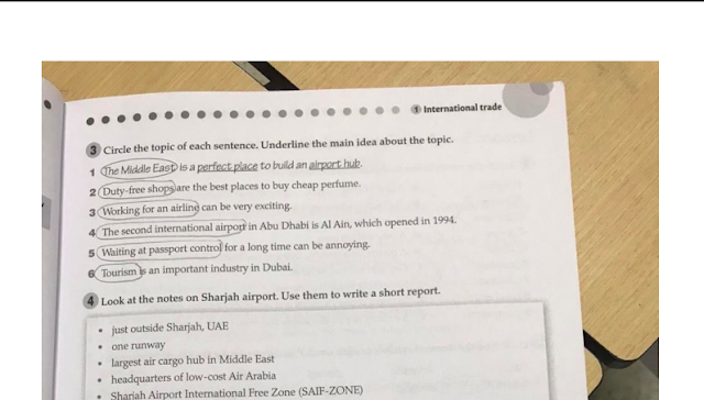 حل كتاب الانجليزي للصف الحادي عشر عام الفصل الأول حل كتاب الانجليزي للصف الحادي عشر عام الفصل الأول