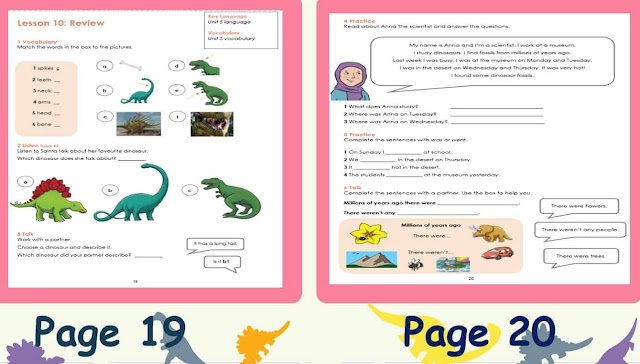 حل درس Review Of Unit 5 Vocabulary Words الصف الرابع