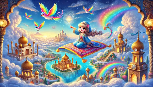 قصة عن حلم جميل قوس قزح وليلى