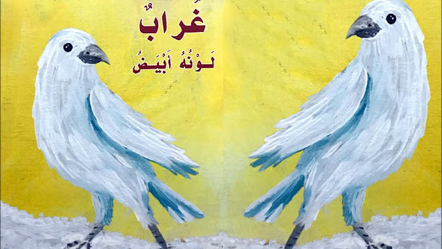 قصة غراب لونه ابيض